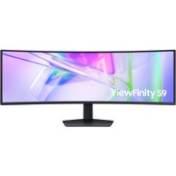 SAMSUNG Monitor 124,5cm/49" (5120x1440) ViewFinity S9 S49C950UAU 32:9 DQHD zakrivljeni 120Hz 5ms HDR400 DP HDMI RJ45 LS crni